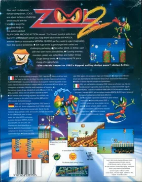 Zool 2_Disk2 box cover back